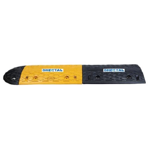 SHEETAL Plastic and Rubber Speed Breaker M6 Black and Yellow
