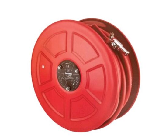 17269-2444_image_0.jpg YUV Regular Rubber Mild Steel Swing Manual Fire Hose Reel