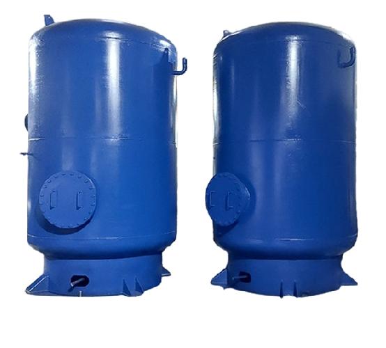 Krish Air Receiver Tank 100 - 100000 L Vertical SS 304 Blue