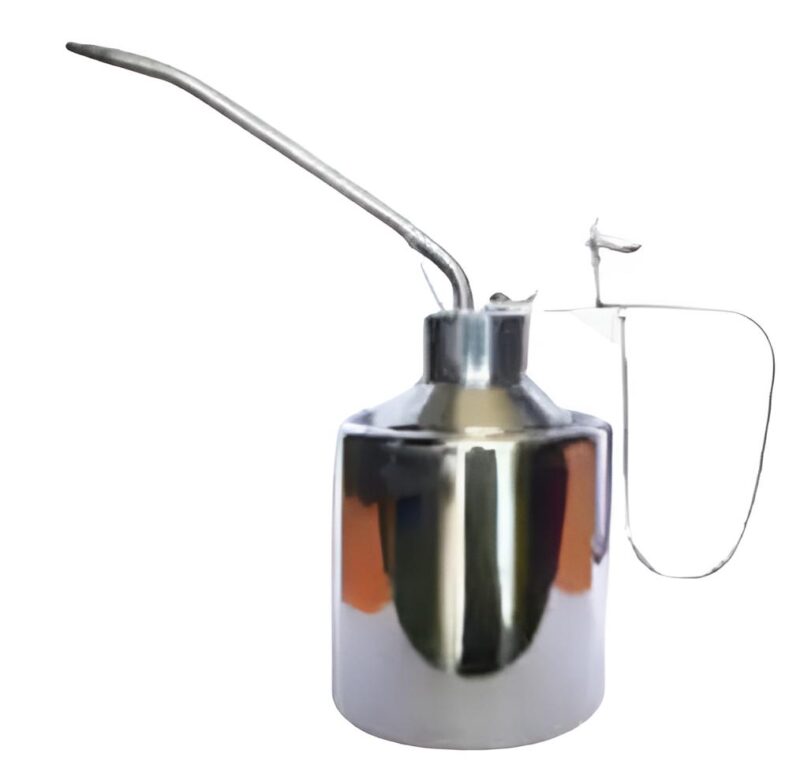 Stainless Steel 1 L Cylindrical Silver Industrial Cans