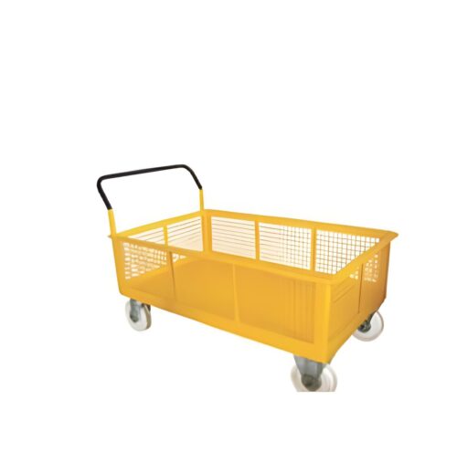 Shopping Trolley 74 L Powder Coated