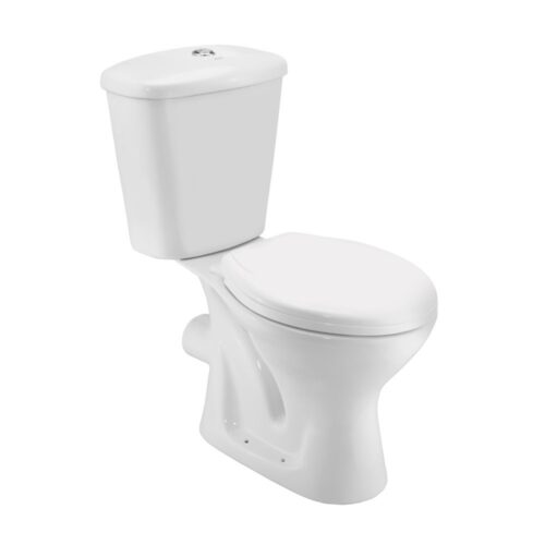 17271-1116_image_0.jpeg Jaquar EWC with Seat Cover and Flush Continental Bowl With Cistern Floor