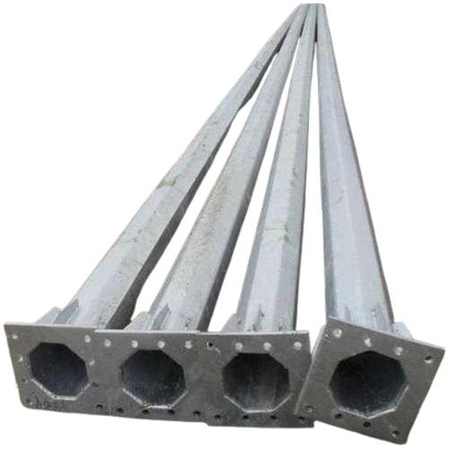 BTPC Mild Steel 7 m Swaged Steel Tubular Poles