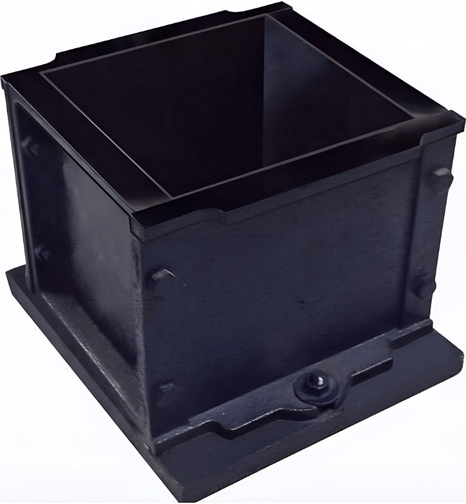 100 x 100 x 100 mm Mild Steel Cube Moulds 5 kg