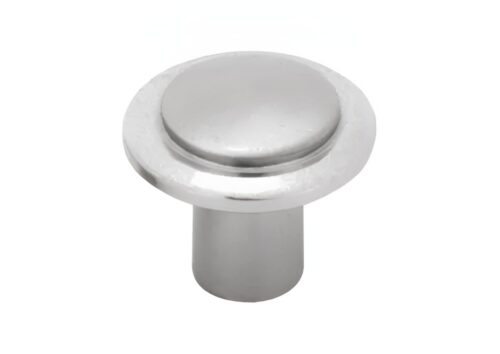 IRONMONGERS Stainless Steel Pull Silver 35 mm Knobs