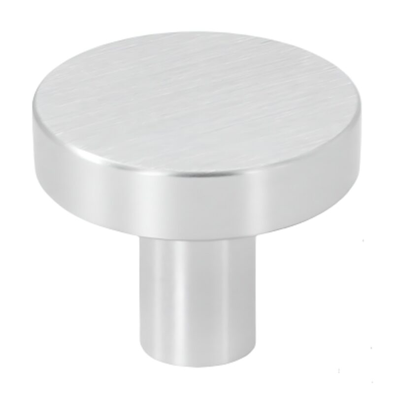 IRONMONGERS Stainless Steel Pull Silver 40 mm Knobs