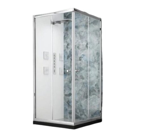 17274-4223_image_0.jpg Hindware SF64CLS-1010H19-CR Rectangle Shower Enclosure