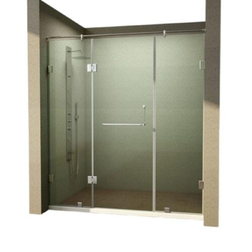 17274-4241_image_0.jpg Hindware SU13CWG-2024H22-CR Rectangle Shower Enclosure