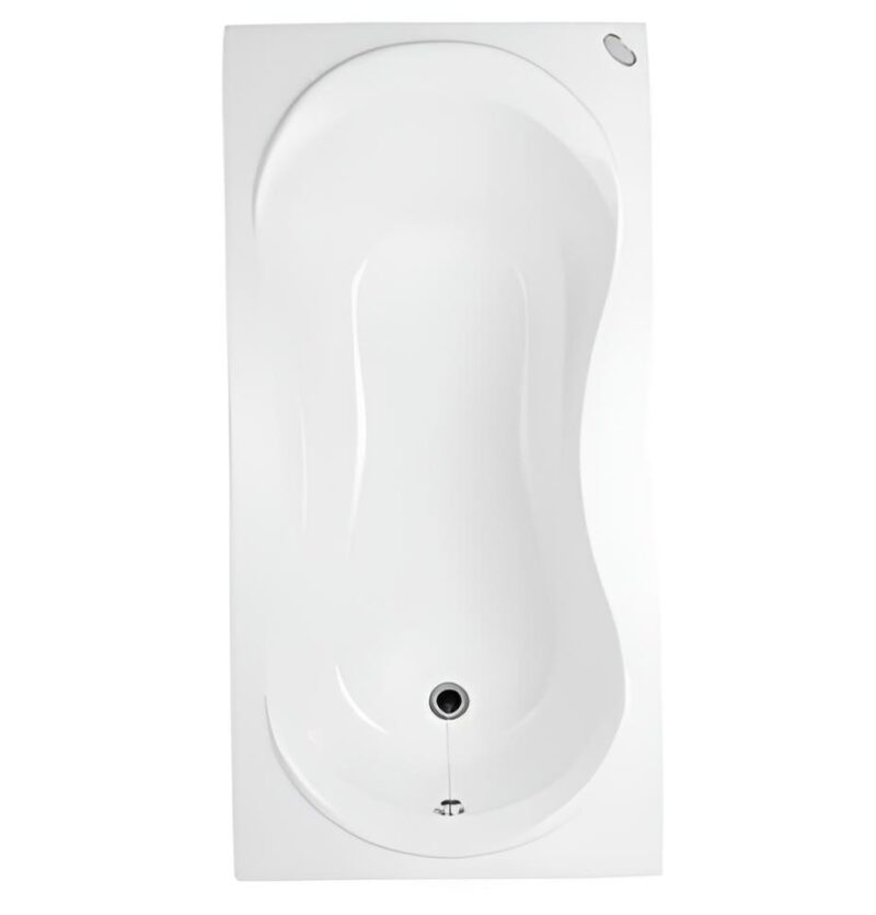 Hindware TRENDY 508570 SW Concealed Bath Tub 152.5 x 76.5 x 47.5 cm