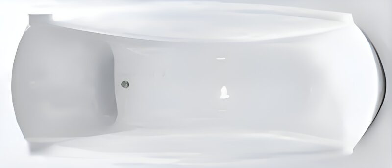 17274-8074_image_0.jpg Hindware MARINA PLUS 508572 SW Concealed Bath Tub 168 x 76.5 x 45 cm