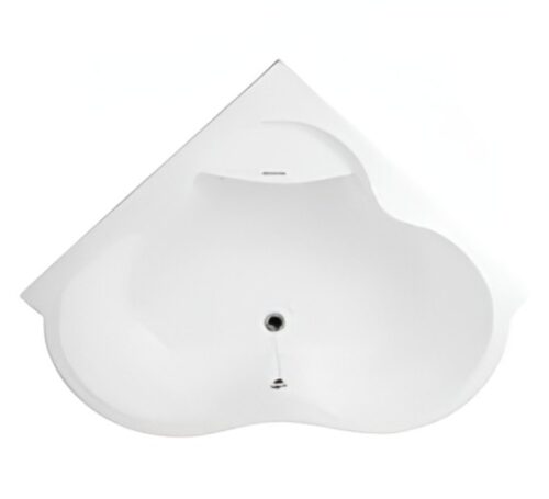 17274-8076_image_0.jpg Hindware VANTAGE (N) 508576 SW Concealed Bath Tub 137.5 x 137.5 x 47.5 cm