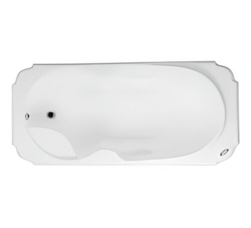 Hindware STRAUSS (N) 508578 SW Concealed Bath Tub 183 x 91.5 x 45 cm