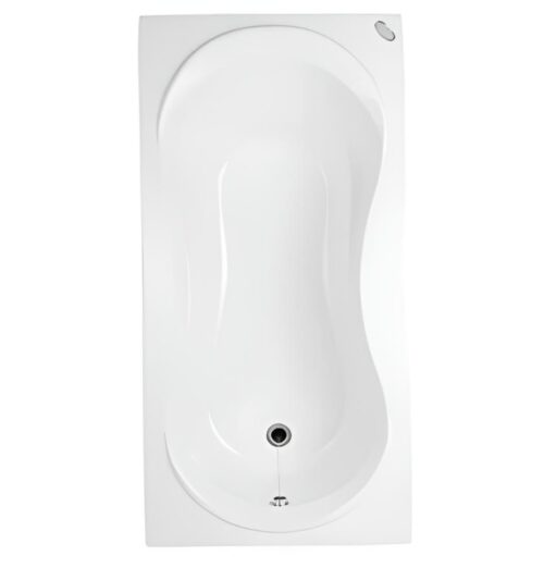 Hindware TRENDY PLUS 508568 SW Concealed Bath Tub 168 x 76.5 x 47.5 cm