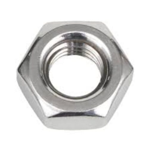 17274-9591_image_0.jpg KR 10.5 mm Hexagon Head Nuts Stainless Steel SS 304 Polished DIN 934