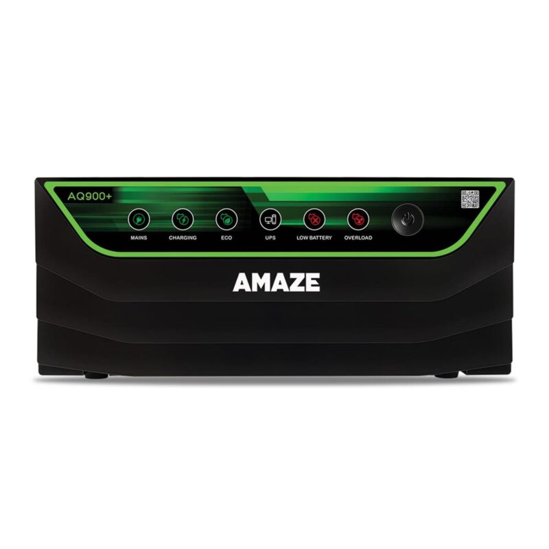 AMAZE AQ 900+ 800 VA 12 V Single Phase Square Wave PWM Off Grid Solar Inverter
