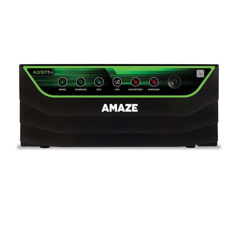 AMAZE AQ 1075+ 900 VA 12 V Single Phase Square Wave PWM Off Grid Solar Inverter
