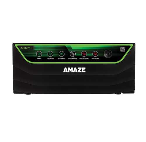 AMAZE AQ 1275+ 1100 VA 12 V Single Phase Modified Square Wave PWM Off Grid Solar Inverter
