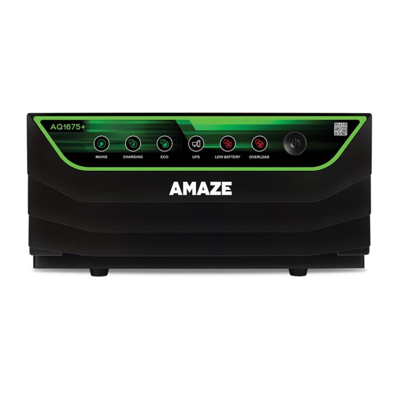 AMAZE AQ 1675+ 1500 VA 24 V Single Phase Square Wave PWM Off Grid Solar Inverter