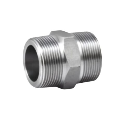 MSA Stainless Steel Hex Nipples 0.5 inch