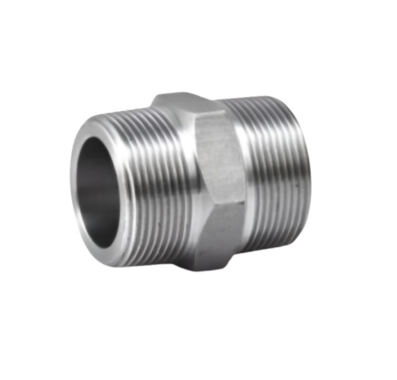 MSA Stainless Steel Hex Nipples 0.5 inch