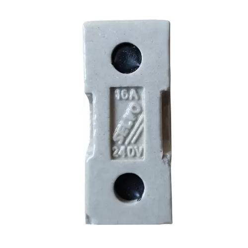 17285-2698_image_0.jpg SELVO GSELPFU11019 240 V Porcelain Single Phase Kit Kat Fuses