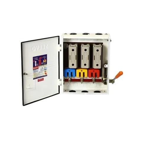 SELVO Three Pole with Neutral 63 A 415 V Switch Fuse Units