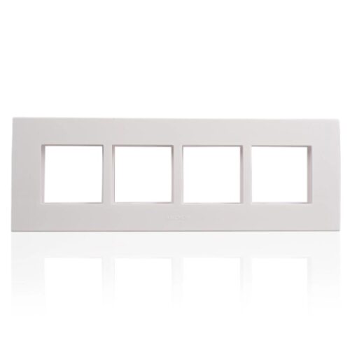 17285-7193_image_0.jpg ANCHOR 65908 8 Module White Modular Switch Plate Cover