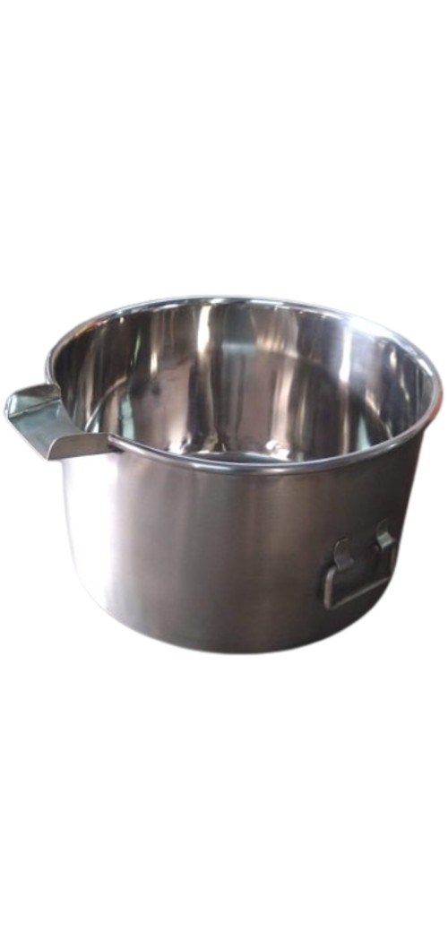 Stainless Steel Disposable Bowls 8 inch Silver