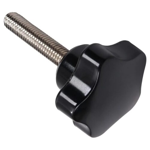17288-2859_image_0.jpg Plastic Star Black 35 mm Knobs