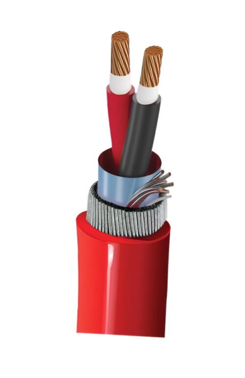 SPCWIRREEz 1100 V 750 deg C Copper Fire Survival Cables