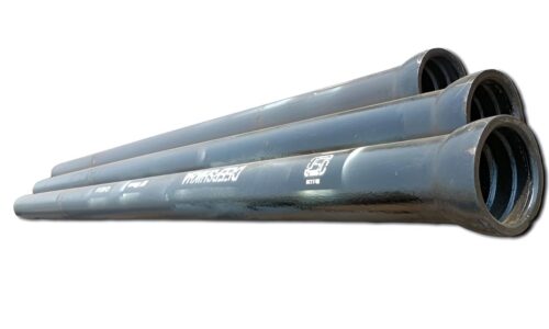 17295-2794_image_1.jpg DEEPSHIKHA 300 mm Black Bituminous Coated CI Pipes 4 m Socket and Spigot