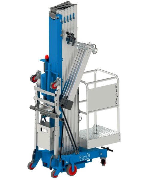 Elev8 Single Mast Aerial Work Platform 360 kg VTL 20 DC