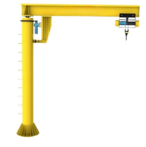 MHS 5 ton Manual Pillar Mounted Jib Crane