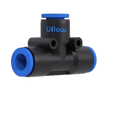 UFLOW One Touch Union Tee 8 mm Nylon