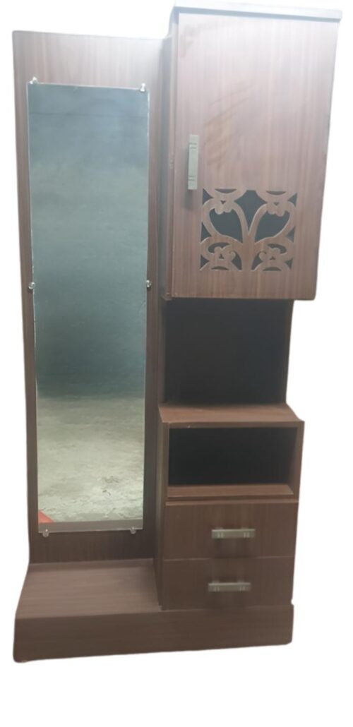 17307-7230_image_0.jpg Wooden Modern Dressing Table 130 x 50 x 70 cm Brown