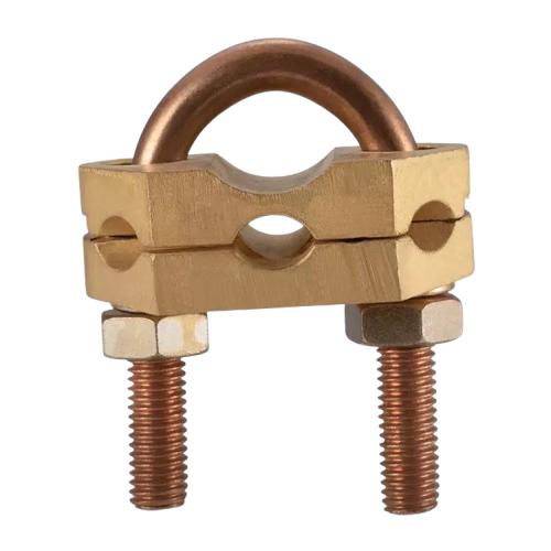 Copper U Clamp 400 A 16 mm Earth Clamps
