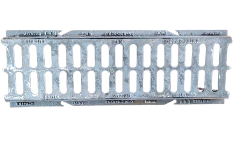 17313-811_image_0.jpg PCPL Ductile Iron (GGG 50) Channel Grating 50 x 200 x 750 mm