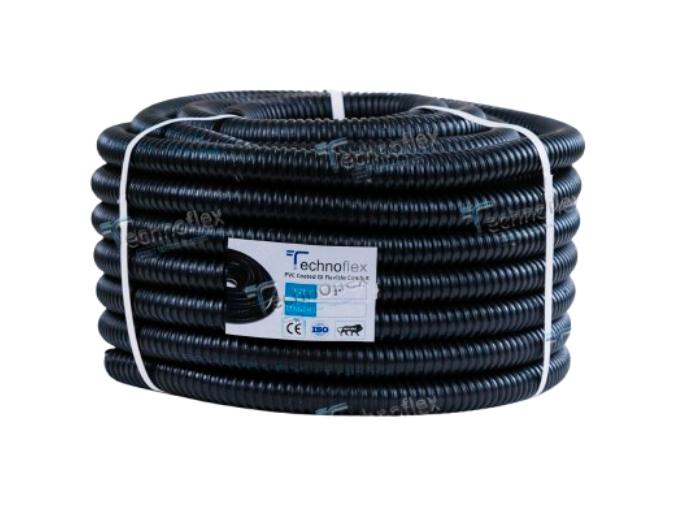 Technoflex PVC Coated Galvanized Steel Flexible Electrical Conduit 10 m 2 mm Electrical