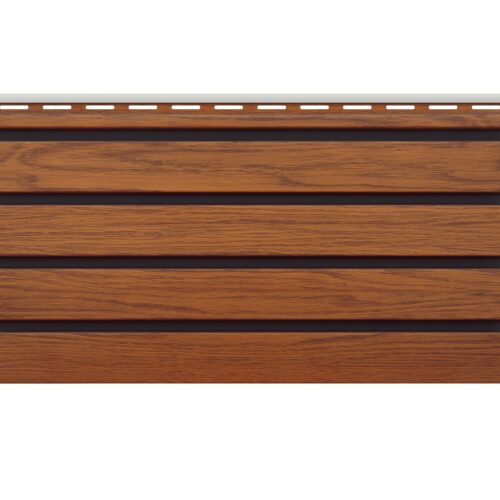 17328-30_image_0.jpg VOX SX(P)-06 Fronto Exterior Polyvinyl Slat Panel Golden Oak 2950 x 250 mm