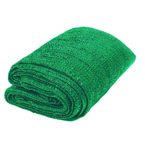 Knitted Woven Fabric 130 gsm Agricultural Shade Net Green