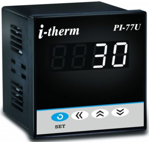 17330-4761_image_0.jpg Range Digital Microprocessor Based Temperature Indicator PI-77U Universal -50 to 1200 deg