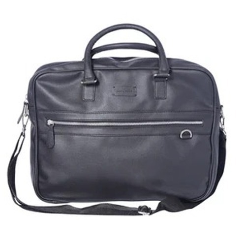 Jack&Jones Office Bags Viggo Slide Pro laptop bag Leather Black