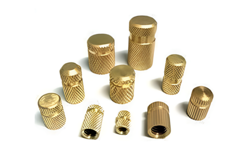 Prime M4 Threaded Open End Round Nut Insert Brass
