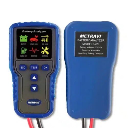 17337-3631_image_4.jpg METRAVI BT-220 Battery Analyser Voltage Tester 12 to 24 V 100 to 2000 CCA