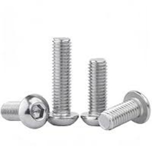 0 M3 Button Hex Socket Head Screw A2 ISO 7380 Plain