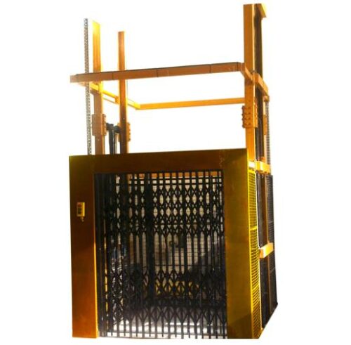 India Elevator Steel 30 ft Hydraulic Goods Lift 4 ton