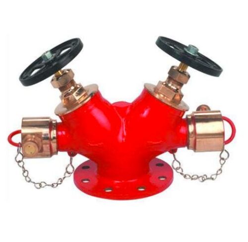 A K Fire Bronze Double Outlet Hydrant Valves