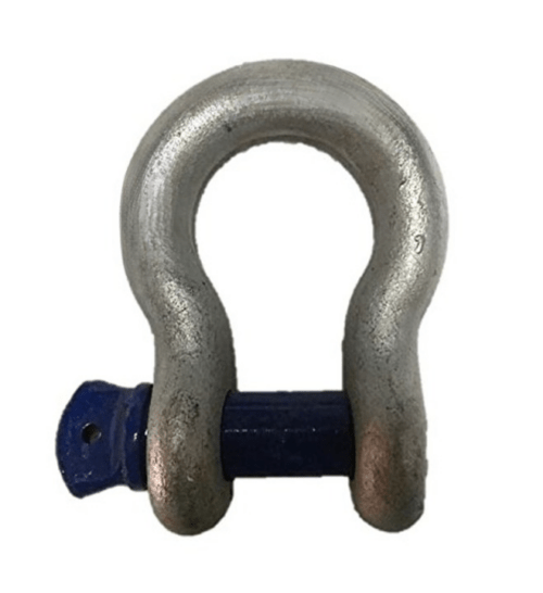 17352-964_image_0.png FERRETERRO Grade 30 Round Pin Bow Shackle 0.875 inch 6.5 ton