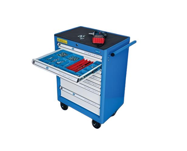 17355-1396_image_0.jpg FINIX 7 Drawer Mild Steel Tool Trolley