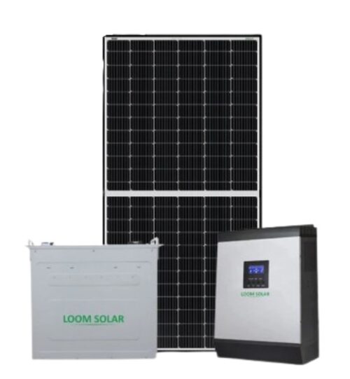 17359-1129_image_0.jpg LOOM SOLAR 3 kW Single Phase Mono PERC Bifacial DCR On Grid Solar Solution